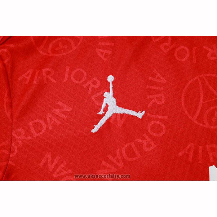 Tracksuit Paris Saint-Germain Jordan Short Sleeve 2024-2025 Red - Shorts